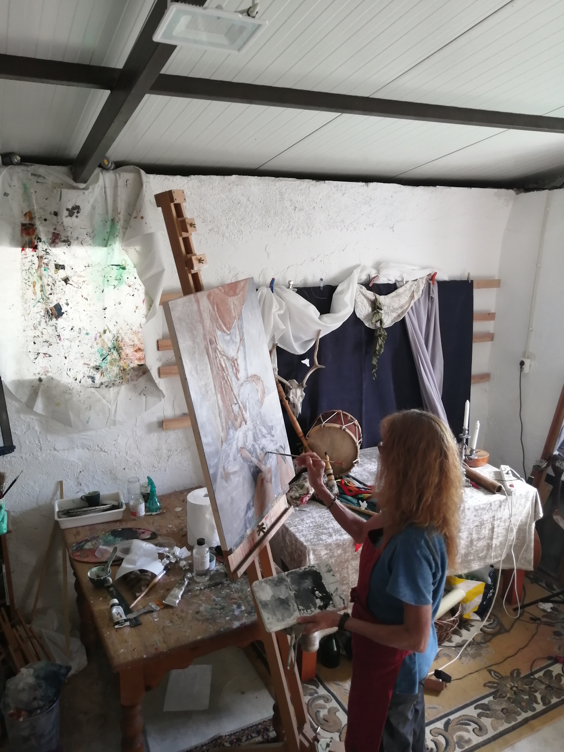 Creating an underpainting 1